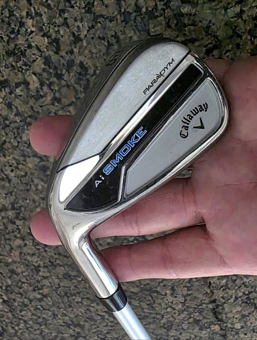 Callaway Golf Ai Smoke Paradym single 9 iron left handed Eldio Graphite shaft 40